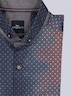 Herren Kurzarmhemd mit Batik-Print und Stretch-Komfort , Rosa