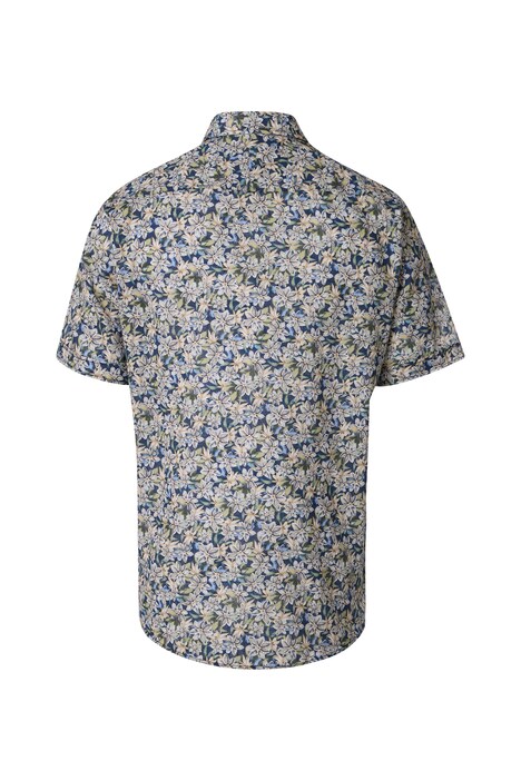 Freizeithemd Kurzarm Print Casual Fit