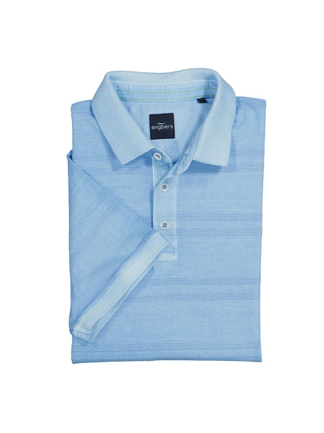Polo-Shirt strukturiert