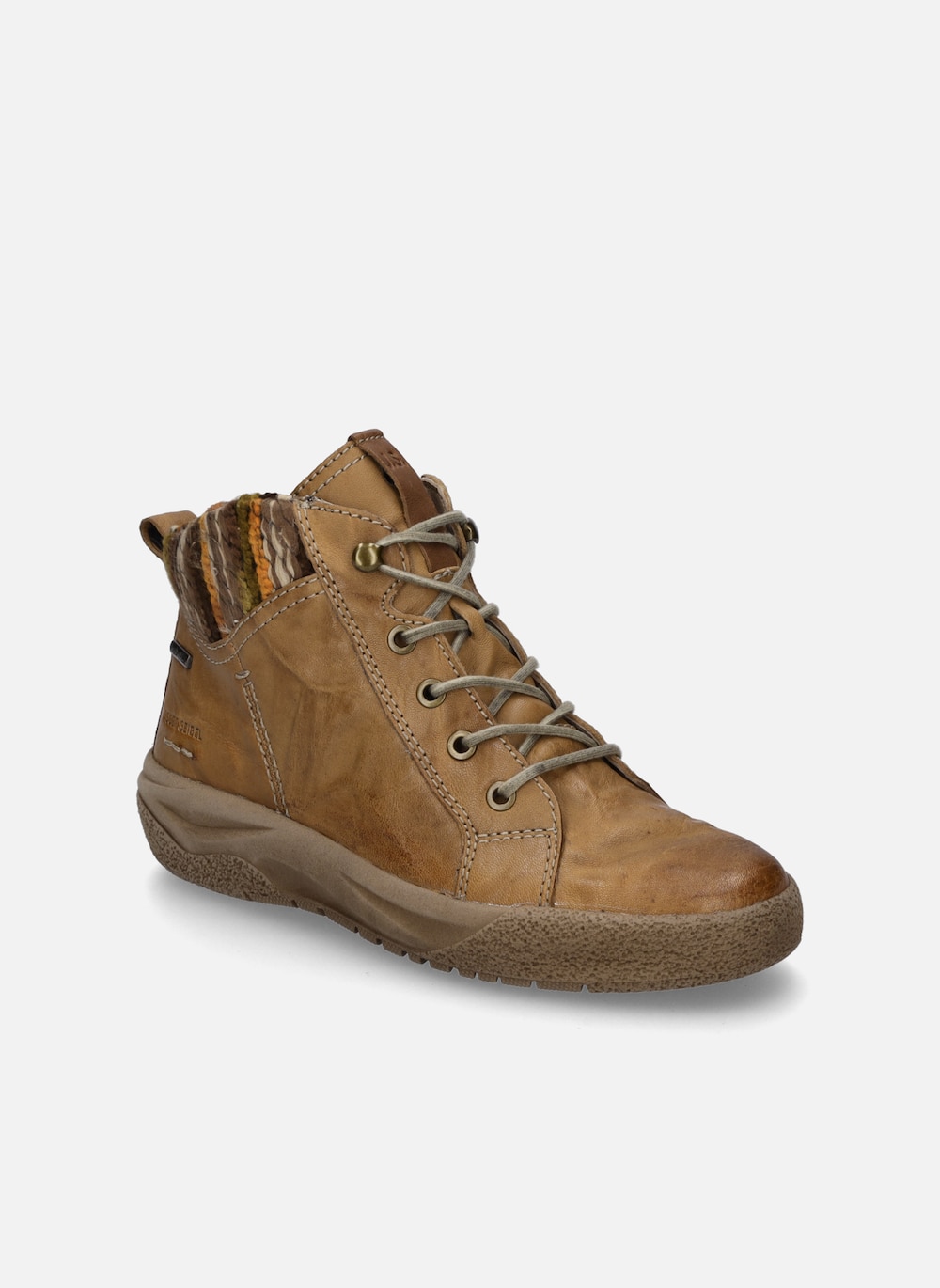 Damen Stiefelette Alina 52, camel-kombi