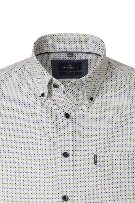 Freizeithemd Kurzarm Print Casual Fit