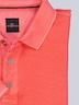 Herren Polo-Shirt strukturiert , Hellrot