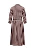 Hemdblusenkleid mit Streifendruck