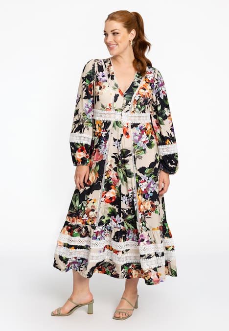 Kleid mit Blumenmuster