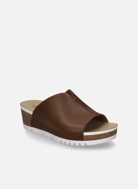 Damen Sandale Quinn 01, cognac