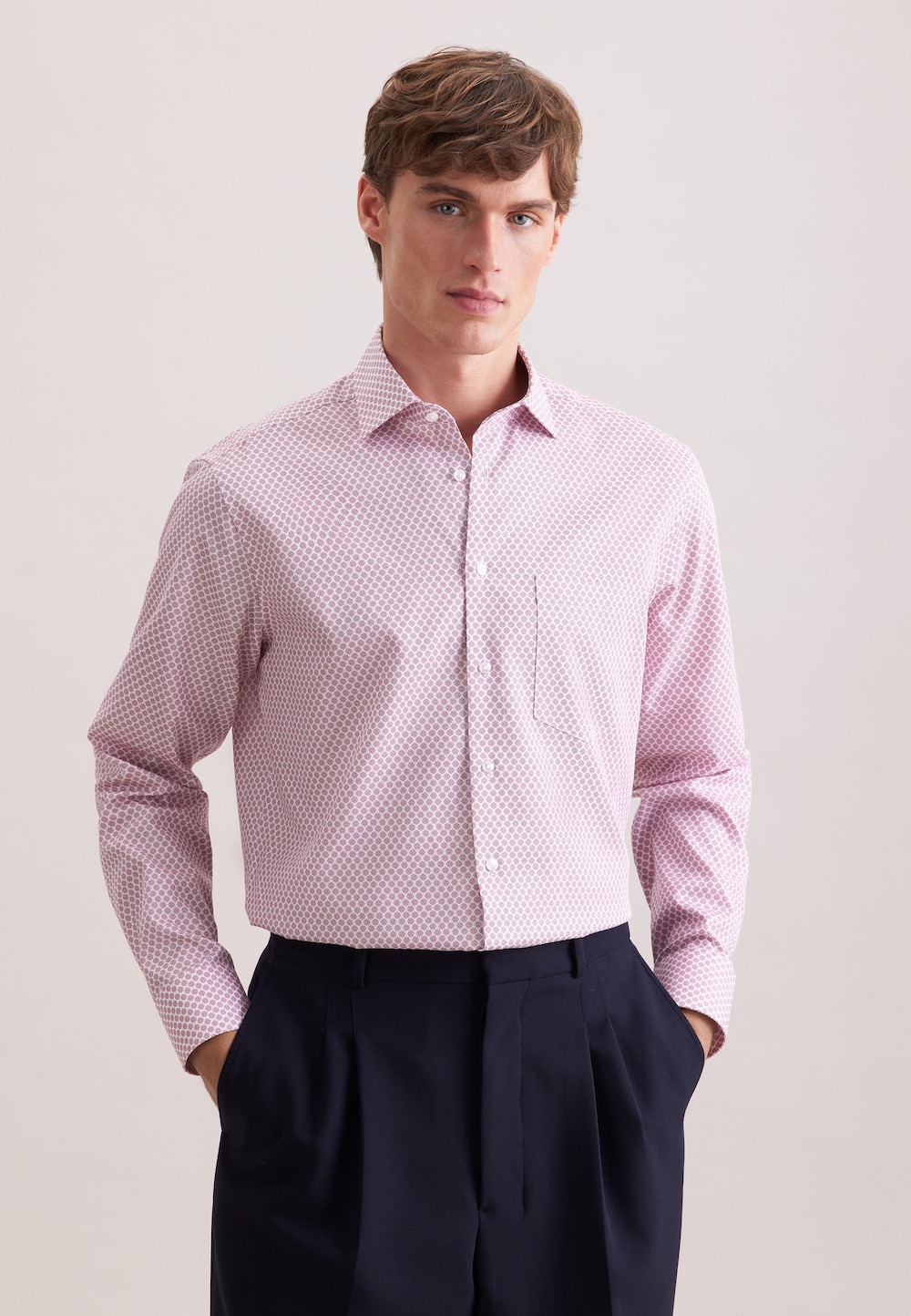 Herren Business Hemd - Druck