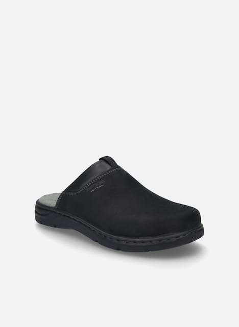 Herren Hausschuh Marlon 08, schwarz