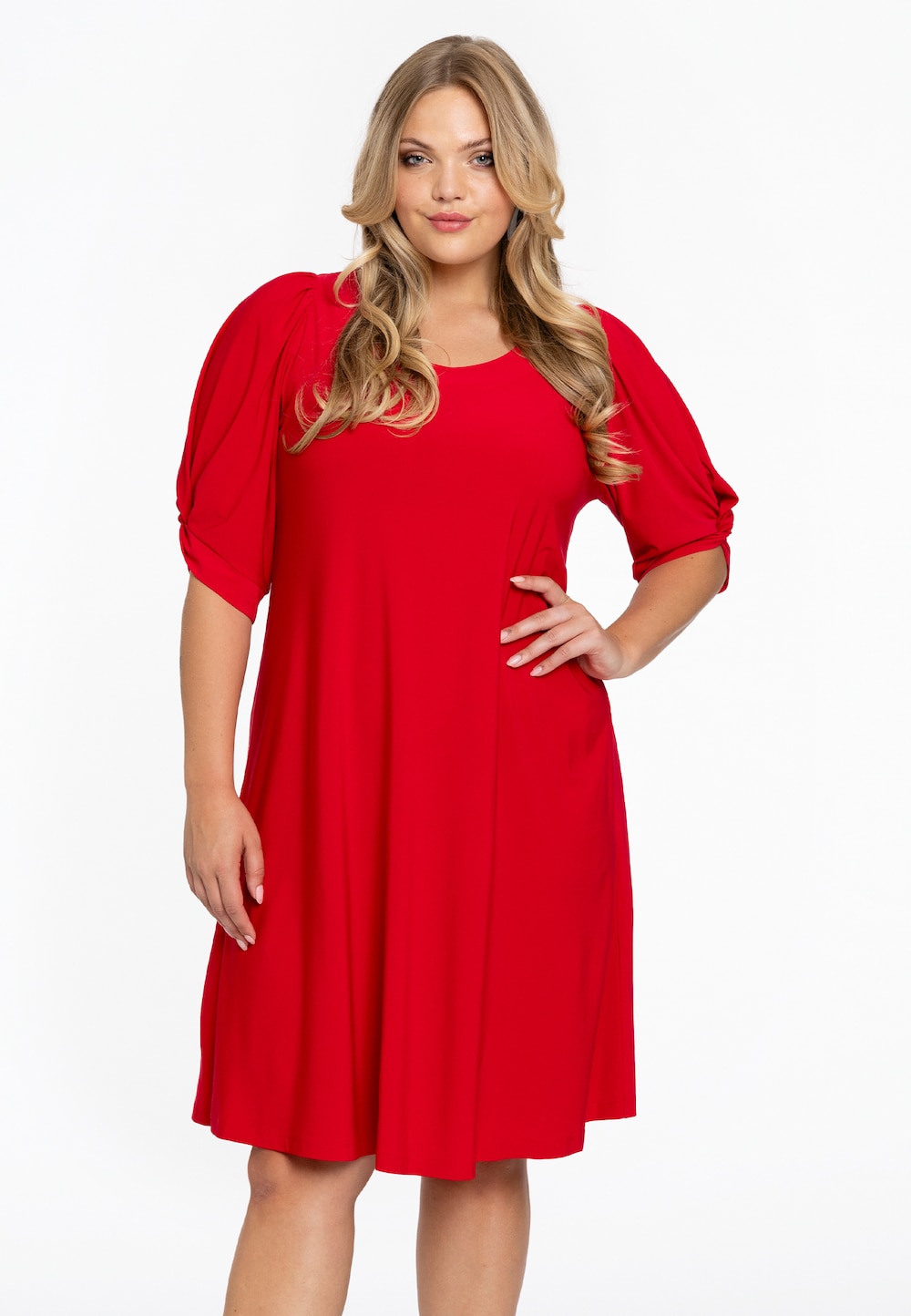 Kleid mit Puffärmeln