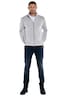 engbers Herren Sweatjacke regular , Silbergrau
