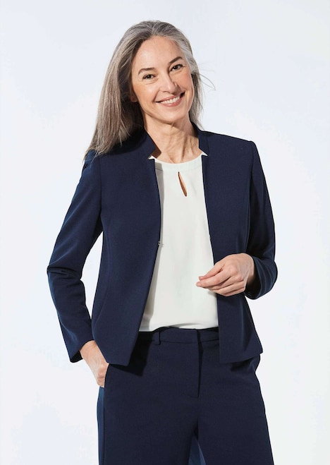 Blazer mit Stehkragen