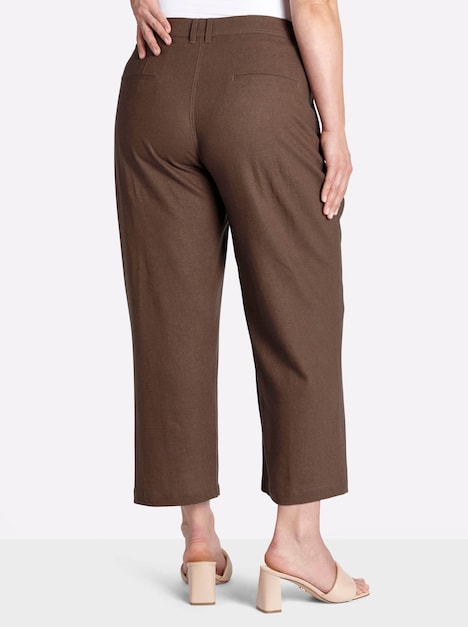 Leinen-Mix-Hose normal