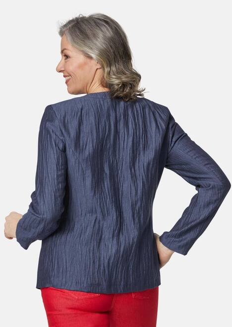 GOLDNER Blazer Lichte blazer met structuur en ritssluiting