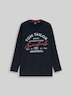 Langarmshirt mit Logo-Print