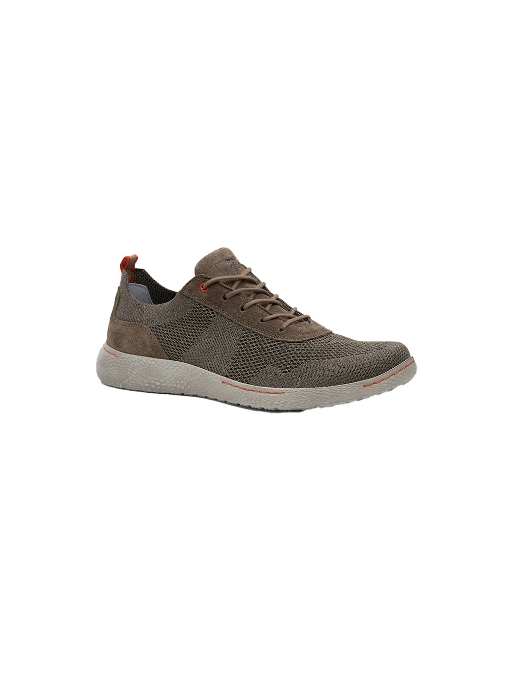 Sneaker aus Materialmix