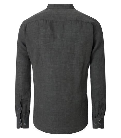Leinenhemd uni Casual Fit