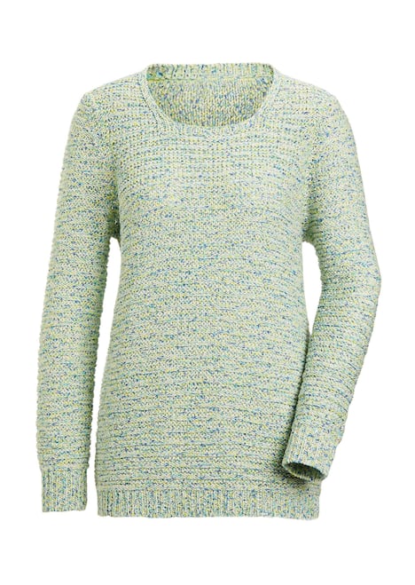 Strickoberteil mit Multicolor-Effekt