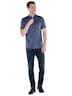 engbers Herren Hemd uni , Indigoblau