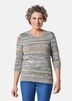 GOLDNER Gestreepte pullover Mooi te combineren meerkleurig gestreepte pullover