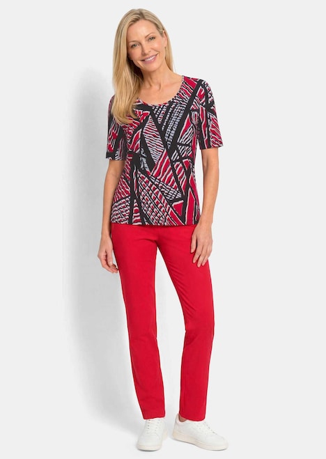 Katoenen shirt met grafische print