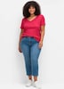 7/8-Jeans normal Uni