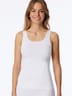 Schiesser Damen Unterhemd 2-Pack Trägertop - Unique Micro - weiss