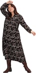 Druckkleid Langarm Print