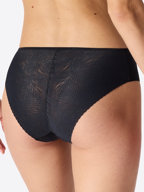 Schiesser Damen Tai-Slip Invisible Soft Lace - indigo