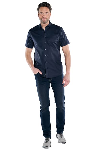 engbers Herren Kurzarm-Hemd 