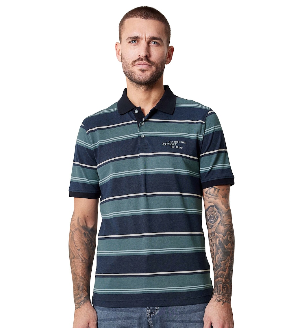 Polo-Shirt gestreift