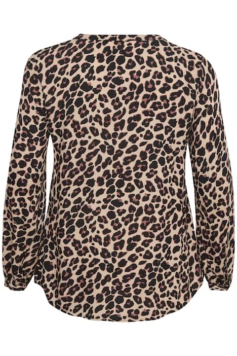 Langarm-Bluse Regular fit