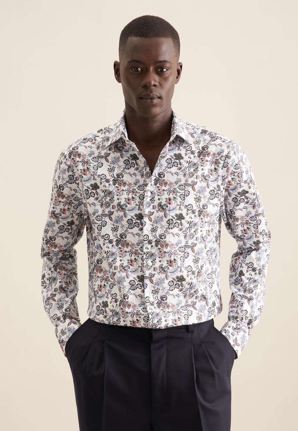 Herren Business Hemd - Druck