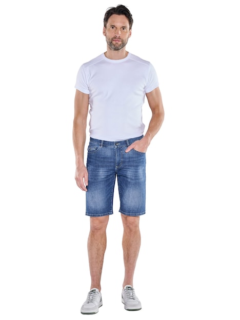 Herren Shorts , Saphirblau
