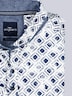 Herren Hemd kurzarm , Brilliantblau