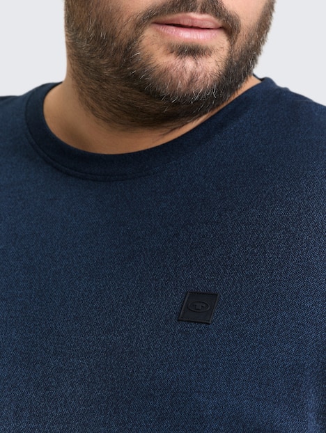 Langarmshirt mit Logo-Badge