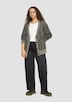 Jeans / Straight Fit / Mid Rise / Straight Leg / mit Schmucksteinen