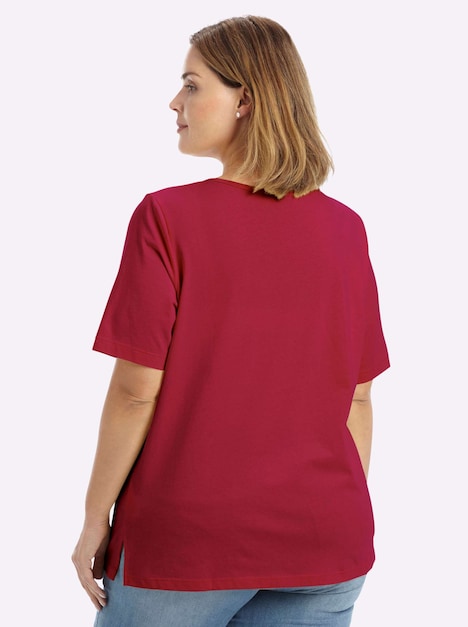 Kurzarm-Shirt Kurzarm Ohne Kragen