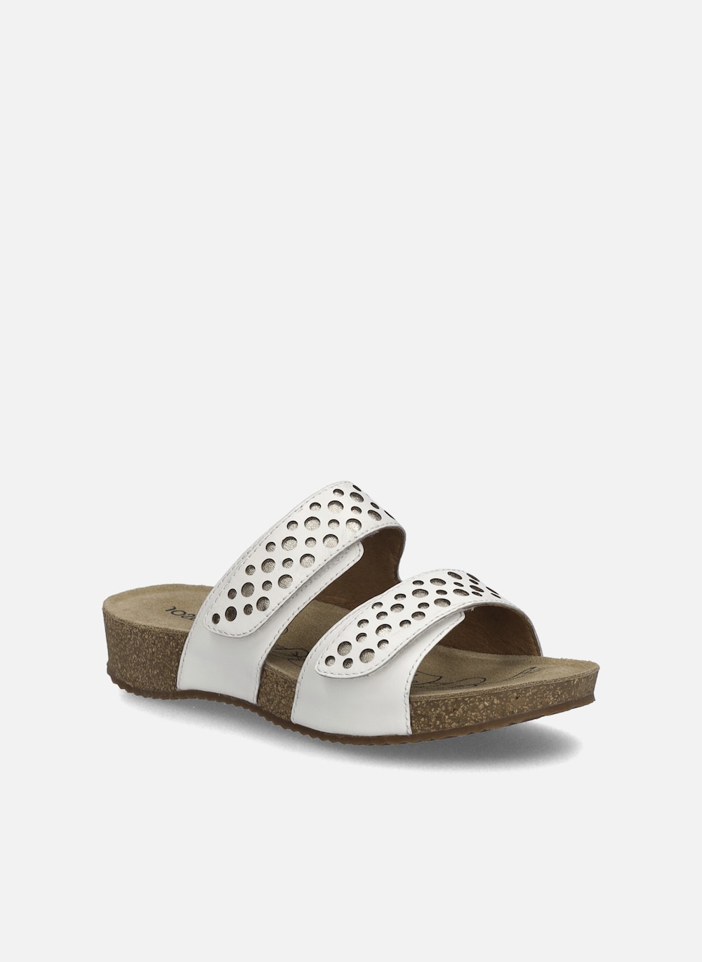 Damen Sandale Tonga 86, weiss-gold