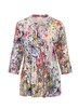 Figurschmeichelndes Drucktunika-Shirt