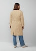 Trenchcoat mit Streifen-Futter