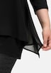 3/4-Arm-Shirt 3/4-Arm Uni Ohne Kragen