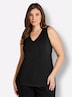 Shirttop Shirttop mit Bindeband im Nacken Ärmellos
