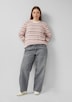 Langarmshirt mit Streifenmuster