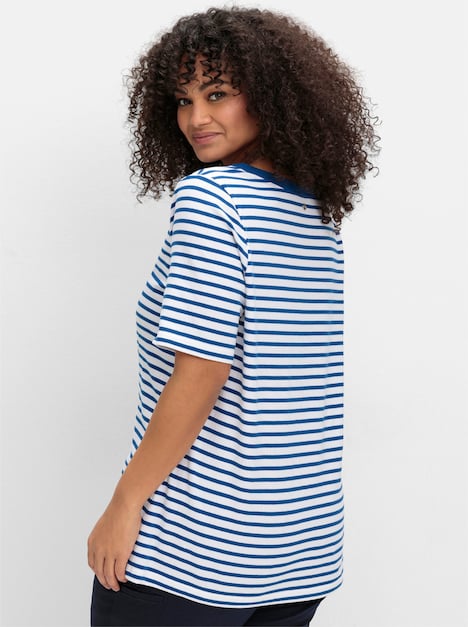 T-Shirt Kurzarm Streifen