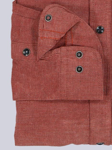 engbers Herren Cordhemd , Rostorange