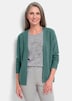 Feinstrickjacke mit Schurwolle