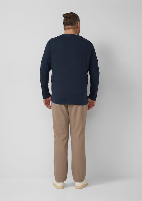 Weiches Langarmshirt aus Baumwolle