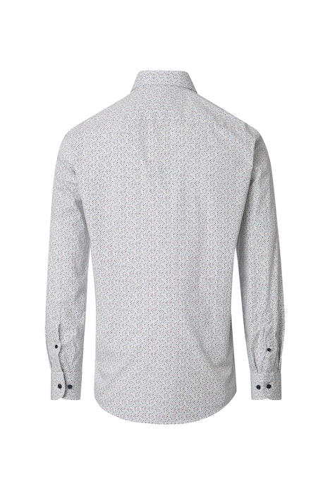 Freizeithemd Langarm Print Comfort Fit