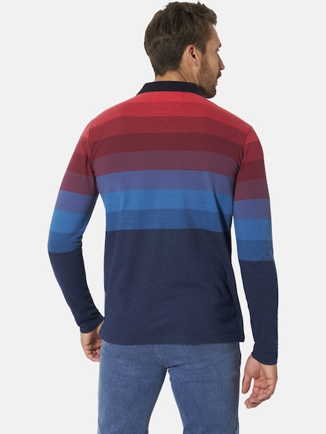 Langarm-Poloshirt LEMIN