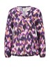 GOLDNER Blouse Gedessineerde blouse met tuniekhals