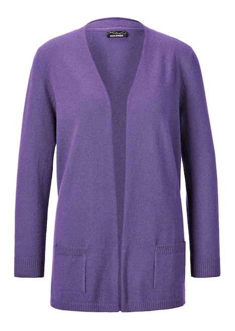 Langarm Feinstrick-Cardigan